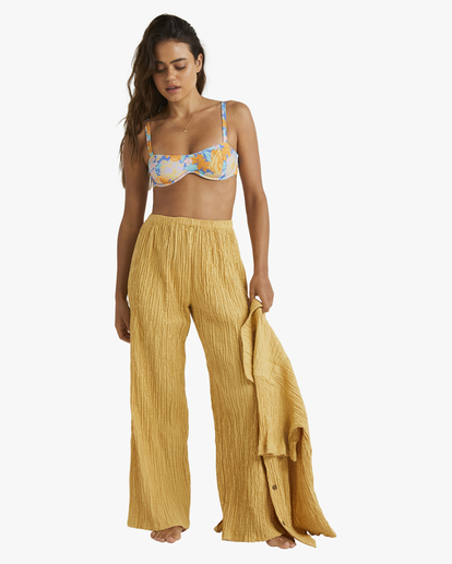 1 Julia Pants Yellow UBJNP00175 Billabong