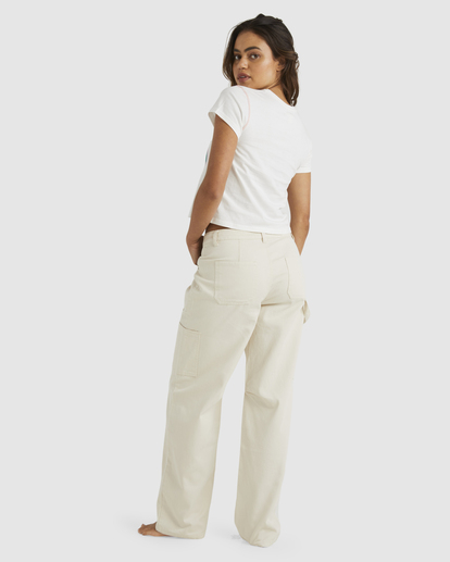 2 Leia Light Pants White UBJNP00178 Billabong