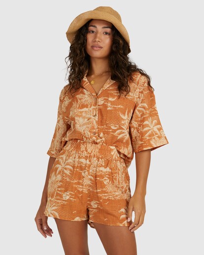 1 Dream Days - Short à taille élastique pour Femme  UBJNS00164 Billabong