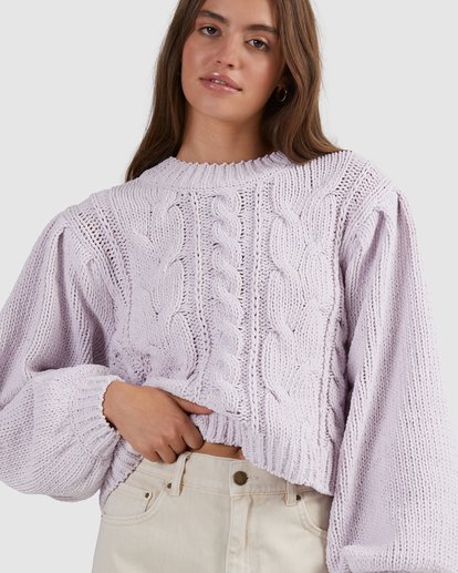 Lilac discount chenille jumper