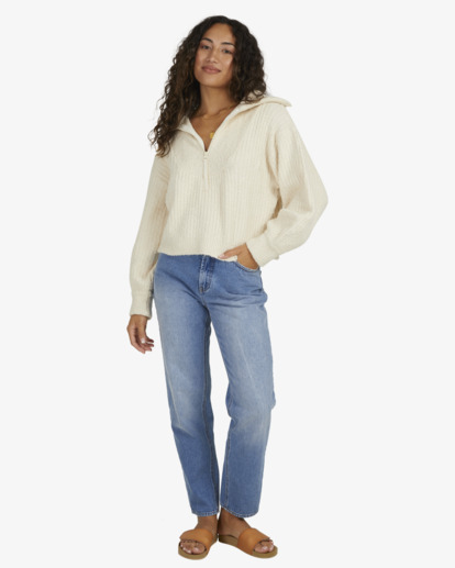 5 Zippy Loo Knit Sweater  UBJSW00125 Billabong