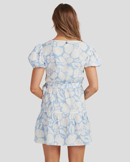 2 Beyond Blue Wrap Dress Blue UBJWD00164 Billabong