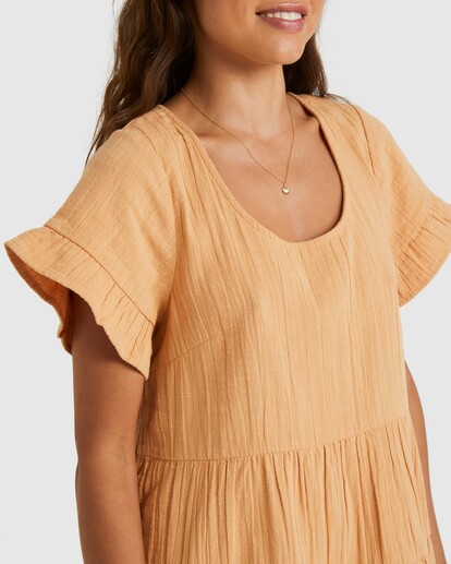 3 Pixie Dress Orange UBJWD00277 Billabong