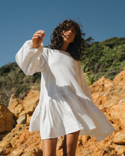 0 Wishes Mini Dress White UBJWD00284 Billabong