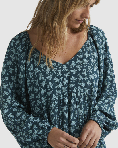 5 Lost Days Moon Dress Green UBJWD00306 Billabong