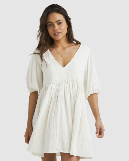 1 Suns Out Dress White UBJWD00310 Billabong
