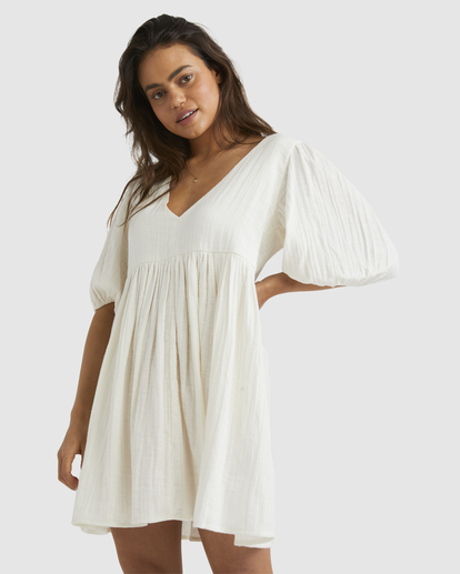 2 Suns Out Dress White UBJWD00310 Billabong