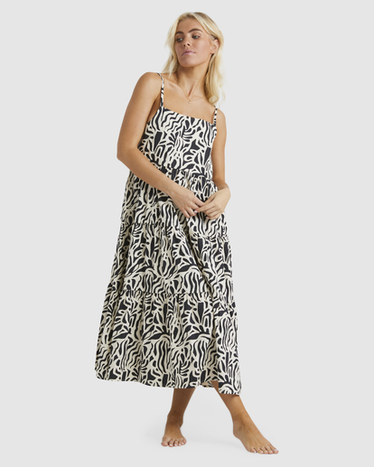 2 La Cala Lost Love Dress Beige UBJWD00315 Billabong