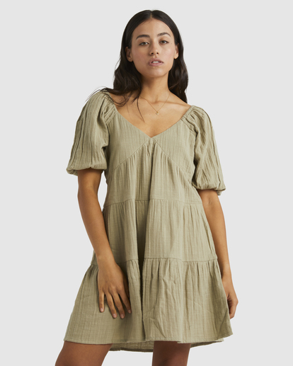 0 Full Moon Dress Green UBJWD00322 Billabong