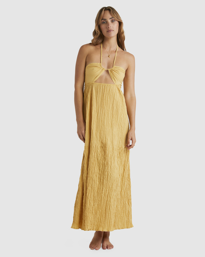 0 Julia Dress Yellow UBJWD00339 Billabong