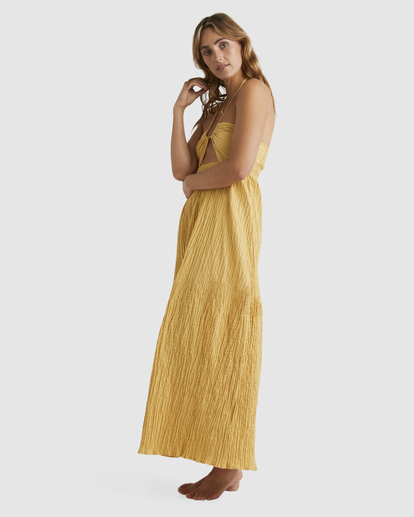 1 Julia Dress Yellow UBJWD00339 Billabong