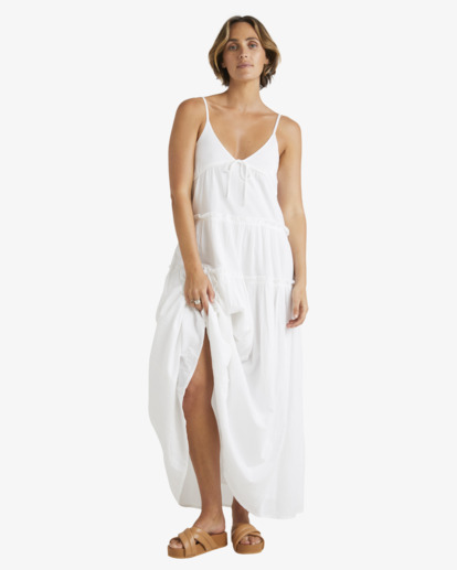 0 High Tides Maxi Dress White UBJWD00380 Billabong