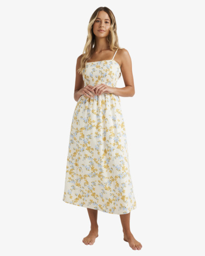 0 Soft Sun Vacay Dress Yellow UBJWD00387 Billabong