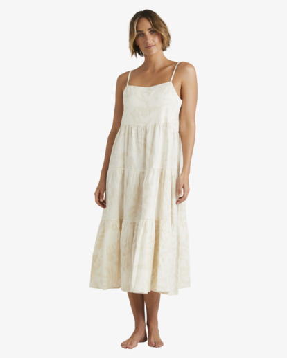 4 Soft Sway Lost Love Dress White UBJWD00390 Billabong