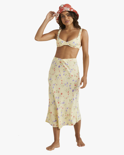 5 Kismet Skirt Yellow UBJWK00150 Billabong