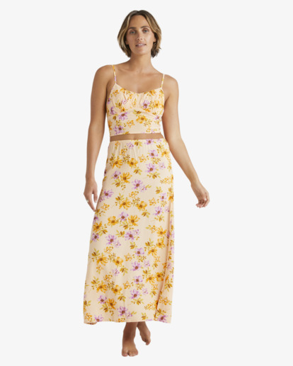 0 Willful Dreams Midi Moment Skirt Multicolor UBJWK00166 Billabong