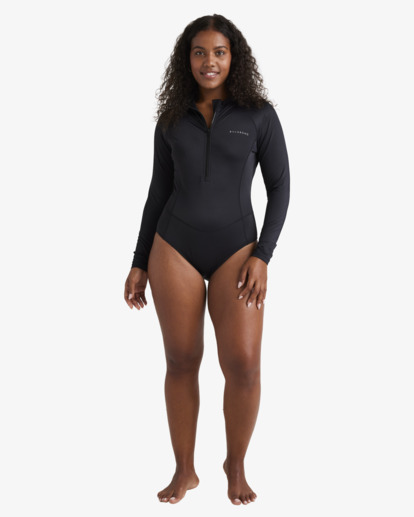 7 Serene Sunshirt Bodysuit Black UBJWR00119 Billabong