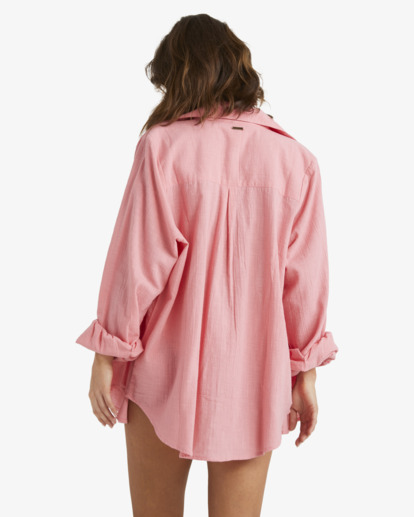 2 Soft Swell Eco Blouse Pink UBJWT00146 Billabong
