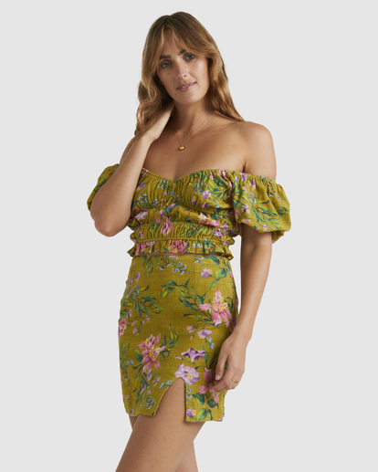 1 Laylow Top Green UBJWT00196 Billabong