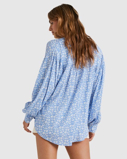 2 Holiday La Mer Shirt Blue UBJWT00202 Billabong