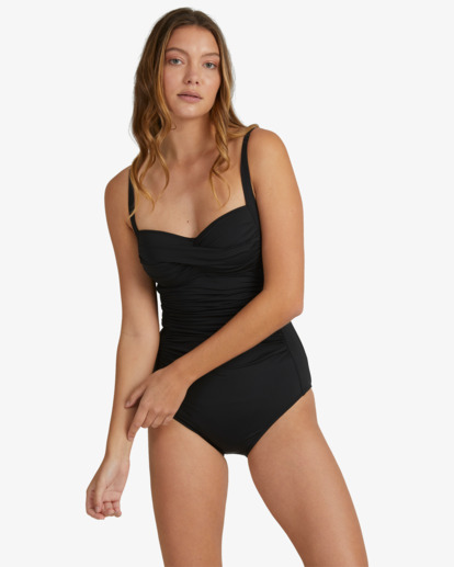 0 Sol Searcher Wrap One Piece Black UBJX100134 Billabong