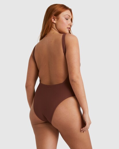 2 Tanlines Tanker One Piece Brown UBJX100224 Billabong