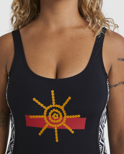 5 Otis Sunrise One Piece Swimsuit Black UBJX100235 Billabong