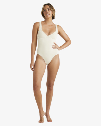 4 Summer High Chloe One-Piece Swimsuit Beige UBJX100287 Billabong