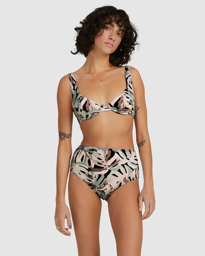 4 Kalluah Chloe Bralette Bikini Top Black UBJX300224 Billabong
