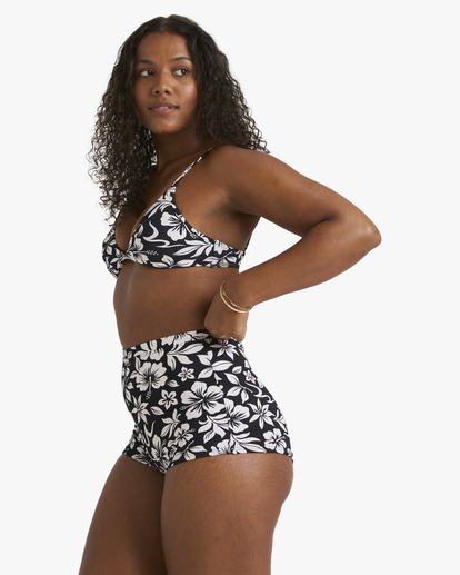 2 Toko Charlie Trilette Bikini Top Black UBJX300487 Billabong
