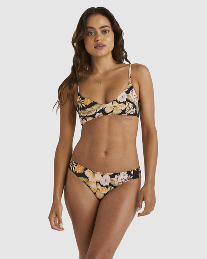 0 Calypso V Bralette Bikini Top Black UBJX300492 Billabong