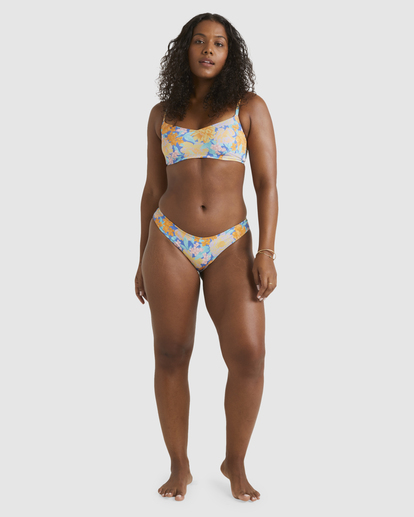 4 Last Summer Lila D/DD Bralete Bikini Top Blue UBJX300505 Billabong