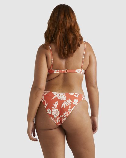 2 Barefoot Reese Underwire Bikini Top Red UBJX300523 Billabong