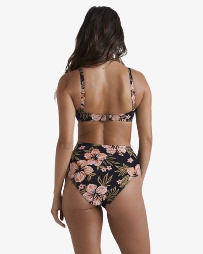 2 Hooked On Tropics Mia D/DD Bra Bikini Top Black UBJX300528 Billabong