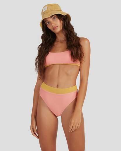 5 Hi Life Hi Maui Pant Bikini Bottoms Yellow UBJX400149 Billabong