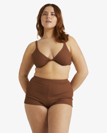 1 Sunrays Palma Short Bikini Bottoms Brown UBJX400481 Billabong