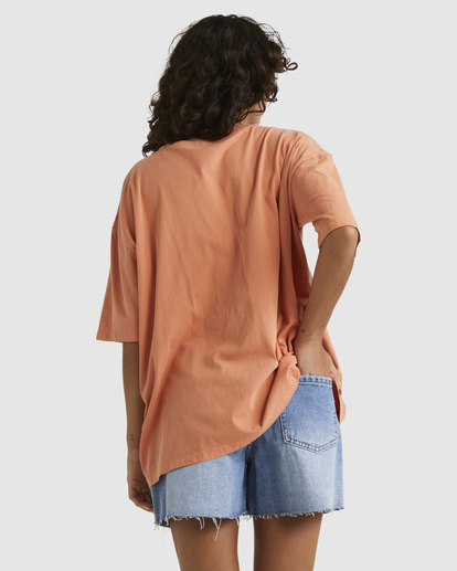 2 Beach Freak T-Shirt Brown UBJZT00258 Billabong