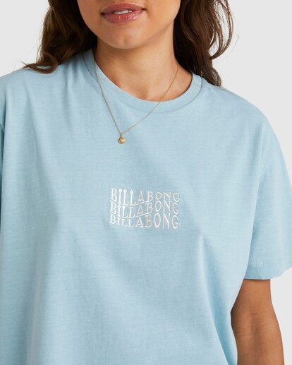 3 Surf High T-Shirt Blue UBJZT00272 Billabong