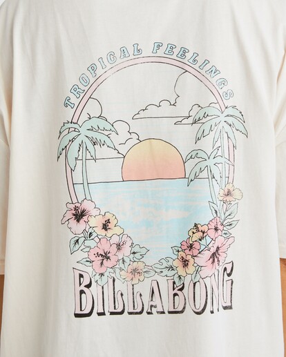 3 Tropical Feels T-Shirt White UBJZT00321 Billabong