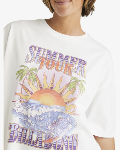 3 Summer Tour T-Shirt White UBJZT00415 Billabong