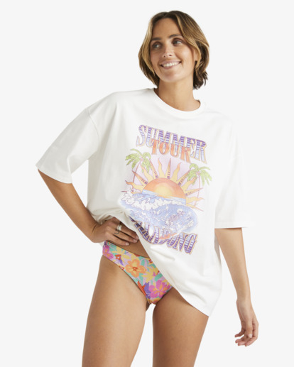 0 Summer Tour T-Shirt White UBJZT00415 Billabong