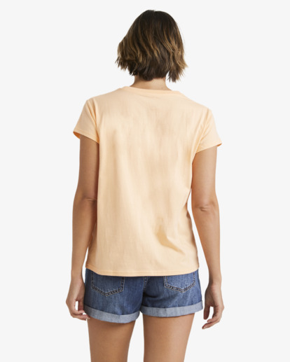 2 Society T-Shirt Pink UBJZT00421 Billabong