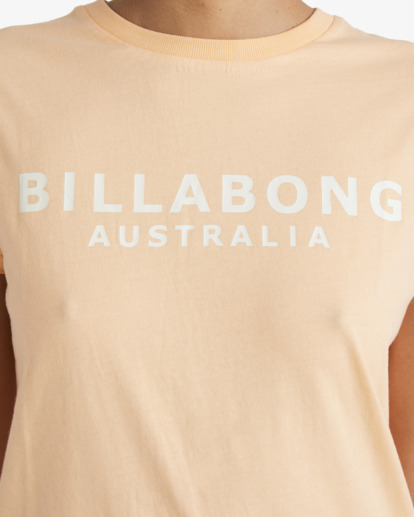 3 Society T-Shirt Pink UBJZT00421 Billabong