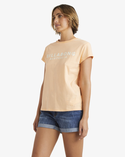 1 Society T-Shirt Pink UBJZT00421 Billabong