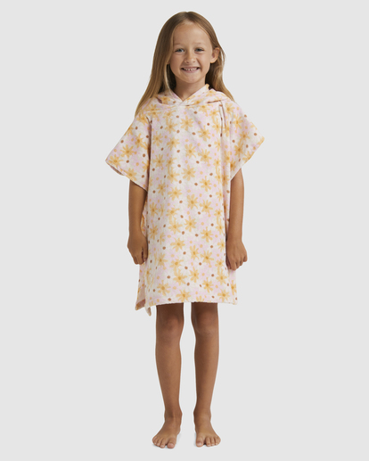 0 Girls 0-5 Little Daisy Hooded Towel Pink UBOAA00107 Billabong