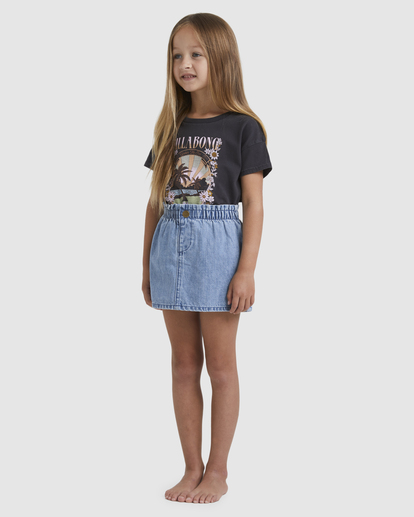 2 Girls 0-5 Paper Cool Skirt Blue UBODK03000 Billabong