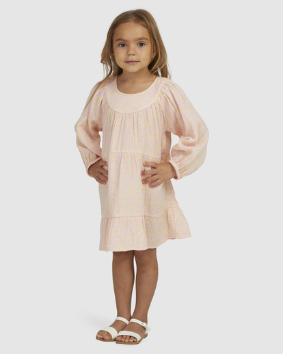 1 Girls 0-5 Sweet Sunset Dress Pink UBOWD00103 Billabong