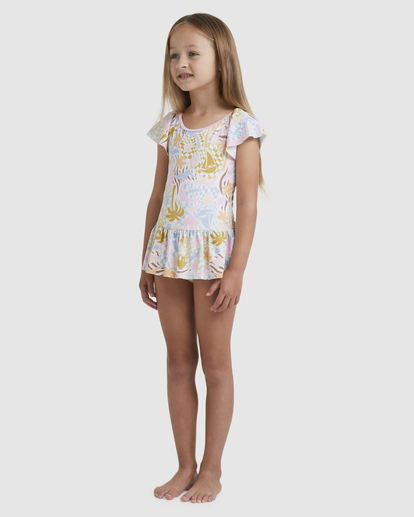 2 Girls 0-5 Beach Party One Piece Multicolor UBOX100108 Billabong