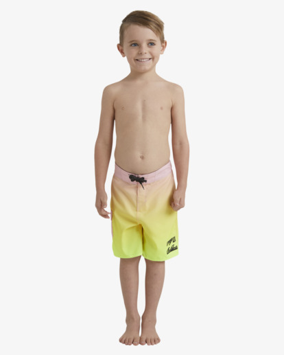 0 Boys 0-7 Arch Pro Boardshorts Yellow UBTBS00122 Billabong