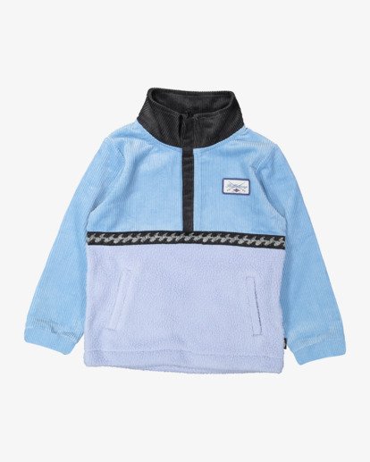 3 Boy's (2-7) Space Cow Half-Zip Pullover Blue UBTFT00104 Billabong